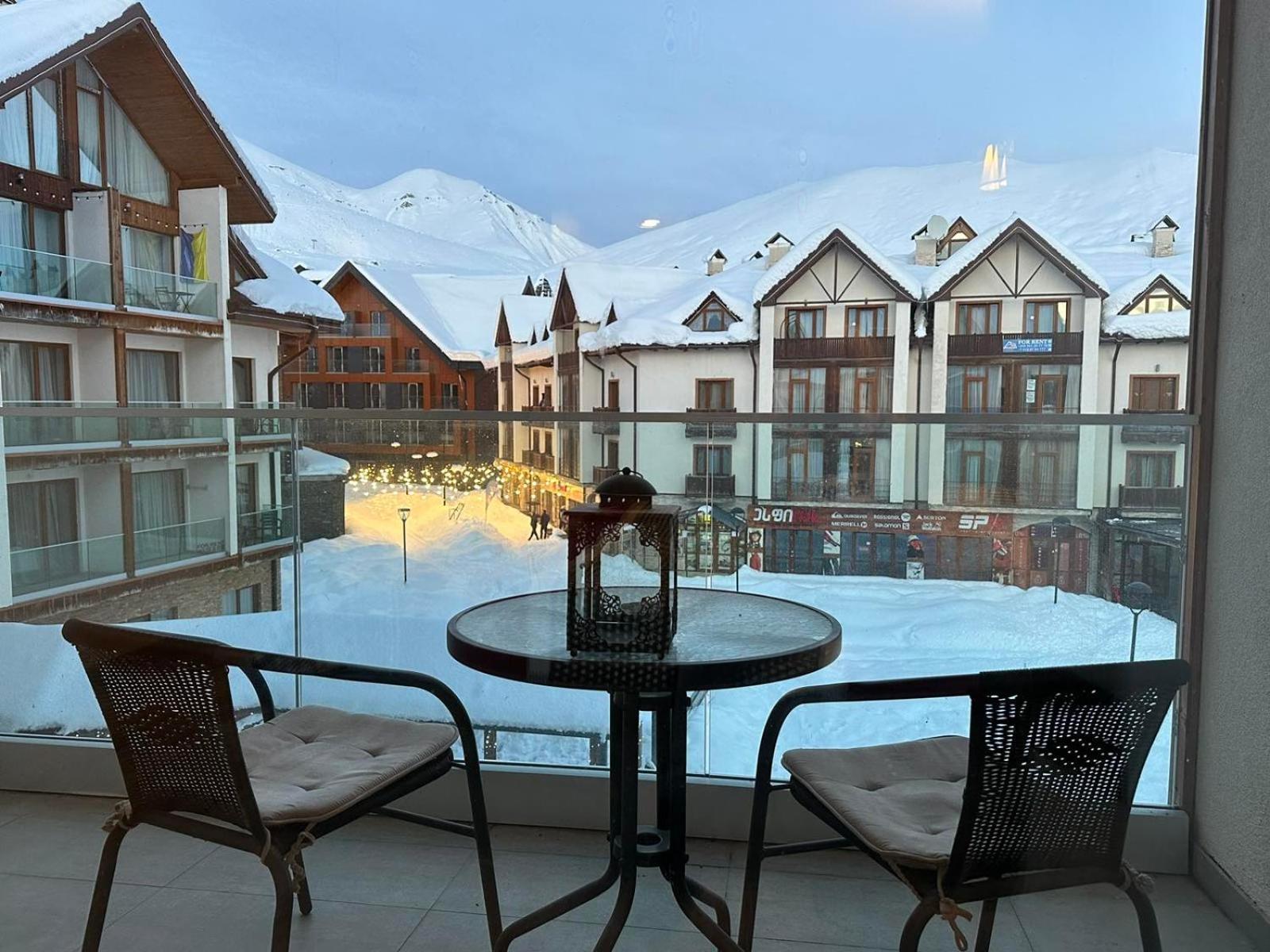 New Gudauri Alpen Apartments Bagian luar foto